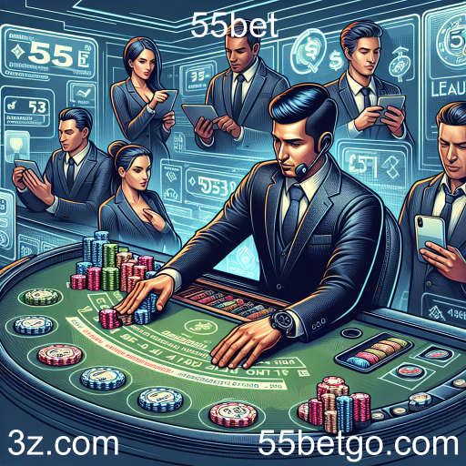 A Emoção dos Jogos ao Vivo na 55bet